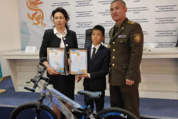 Фотография к новости: ﻿Түркістанда 11 жасар бала сәбиді арашалап қалды