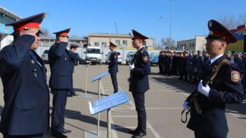 Фотография к новости: Нұр-Сұлтандық полицейлер ант қабылдады