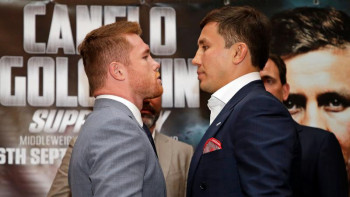 Фотография к новости: Альварес пен Головкин үшінші рет жұдырықтасуы мүмкін