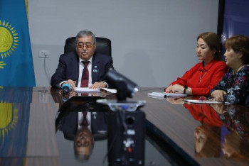 Фотография к новости: Түркістан облысында үкіметтік емес ұйымдар сайлауға белсене қатысады