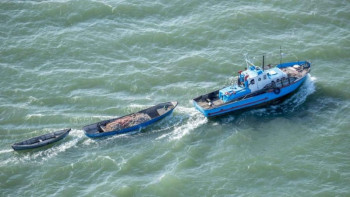 Фотография к новости: Жайық-Каспий бассейніндегі арналар түбі тереңдетіледі