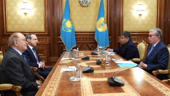 Фотография к новости: Тоқаев ресейлік университеттің ректорын қабылдады