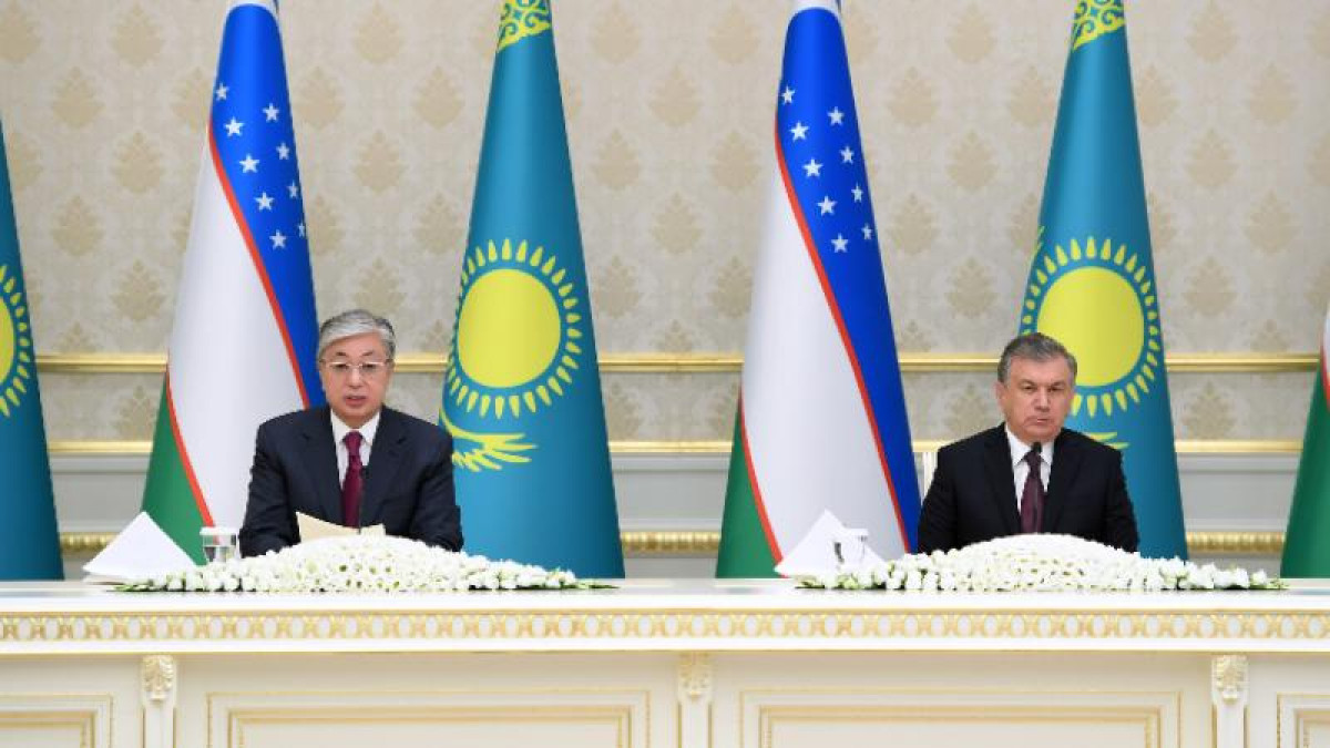Қазақстан мен Өзбекстан Президенттері БАҚ өкілдеріне брифинг өткізді