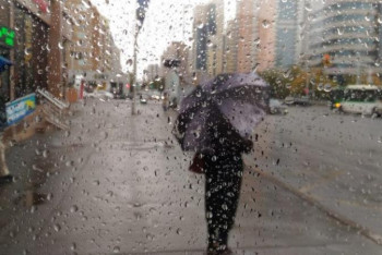 Фотография к новости: 16 сәуірде кей облыста қатты жаңбыр жауады