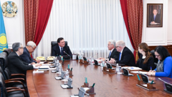 Фотография к новости: ﻿Қазақстан мен Ұлыбританияның екіжақты ынтымақтастығының әлеуеті зор – ﻿Мамин