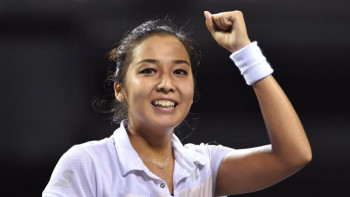 Фотография к новости: Зарина Дияс Лондондағы Федерация кубогының матчына дайындық барысын айтып берді