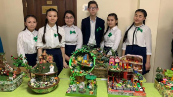 Фотография к новости: Елордалық оқушылар экологиялық жобаларын ұсынды