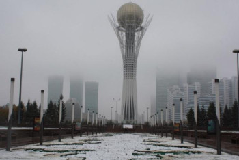 Нұр-Сұлтанда қар жауды