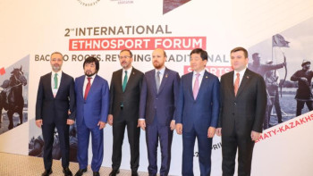 Фотография к новости: Билиал Ердоған: Ұлттық спорт ұрпақтан ұрпаққа жалғасады