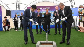 Фотография к новости: Алматыда Hyundai көлігін шығаратын қазақстандық-кореялық зауыт құрылысы басталды