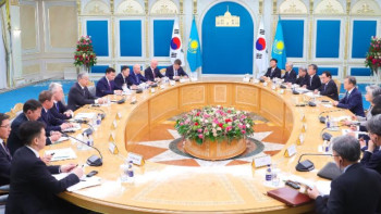 Фотография к новости: Тоқаев: Қазақстан-Корея тауар айналымы рекордтық көрсеткішке жетті