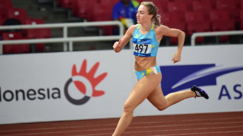 Фотография к новости: ﻿Отандық спортшы жеңіл атлетикадан Азия чемпионатының күмісін еншіледі