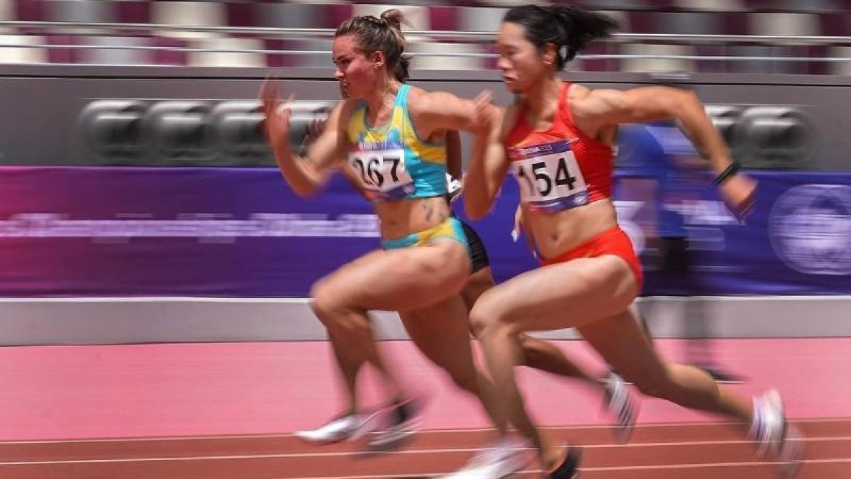 Азия чемпионатында 100 метрге жүгіруден отандық спортшы топ жарды