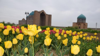 Фотография к новости: Ясауи кесенесі мен тарихи тұлғалар жайлы мәлімет беретін мобильдік қосымша іске қосылды