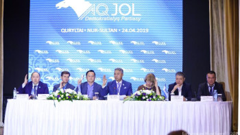 Фотография к новости: "Ақ жол" партиясы сайлауалды бағдарламасын ұсынды