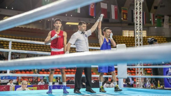 Фотография к новости: ﻿Қазақстандық боксшы Азия чемпионатында қола медаль алды