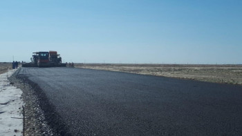 Фотография к новости: «Бейнеу-Ақжігіт-Өзбекстан шекарасы» көлік жолы биыл пайдалануға беріледі                                