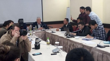 Фотография к новости: Президент сайлауы – 2019. Әміржан Қосанов: Билік халықтың даусын тыңдаса деймін