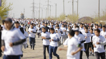 Фотография к новости: Құлсарыда «Qulsary Marafon – 2019» жарысы өтті