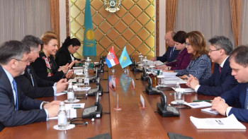 Фотография к новости: Дариға Назарбаева Хорватия премьер-министрінің орынбасарымен кездесті