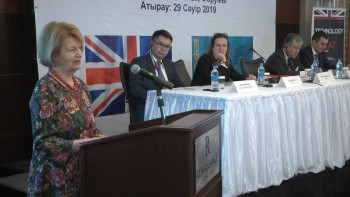 Фотография к новости: Атырауда Ұлыбританияның сауда өкілдері жүр