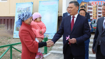 Фотография к новости: Жамбыл облысында 60 пәтер пайдалануға берілді