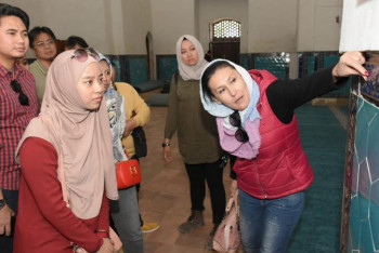 Фотография к новости: Малайзиялық туристік операторлар Түркістанға келді