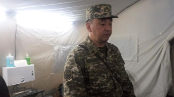 Фотография к новости: "Айбалта-2019" жаттығуында бірегей госпиталь құрылды – полковник Тимур Ошақбаев