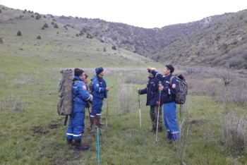 Фотография к новости: Тауда жоғалған қызды құтқару жұмысы сәтті аяқталды