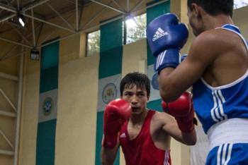 Фотография к новости: ﻿Әзірбайжандағы турнирде боксшыларымыз 5 медаль алды
