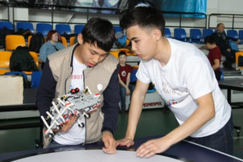 Фотография к новости: Петропавлда робототехникадан «KazRobosport – 2019» чемпионаты өтті