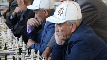 Фотография к новости: Ұлы жеңістің құрметіне орай ардагерлер арасында жарыс өтті