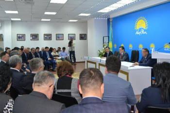 Фотография к новости: Ақмолада Тоқаевтың қоғамдық штабы құрылды