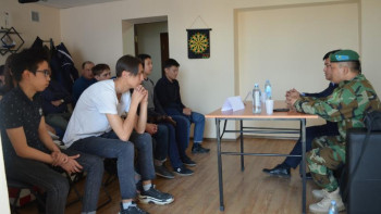 Фотография к новости: Жастар жылы: Қарағандылық жас буын "Ерлік сабағын" өткізді