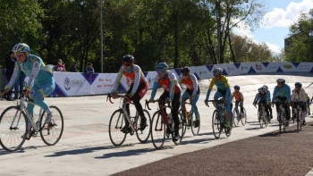 Фотография к новости: Алматыда 30 жыл бойы жұмыс істемеген велотрек жөнделді