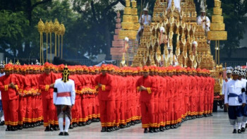 Фотография к новости: Таиландта елдің жаңа патшасын ұлықтау рәсімі өтіп жатыр
