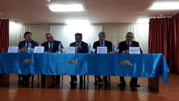 Фотография к новости: Халық қалаулылары Бәйдібек ауданының жастарымен кездесті