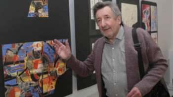 Фотография к новости: Қарағандыда суретші Петр Кишкистің көрмесі ашылады 