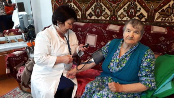 Фотография к новости: ШҚО-да ҰОС ардагерлеріне арналған денсаулық айлығы жалғасуда