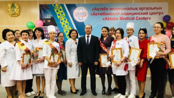 Фотография к новости: Ақтөбеде үздік медбике анықталды