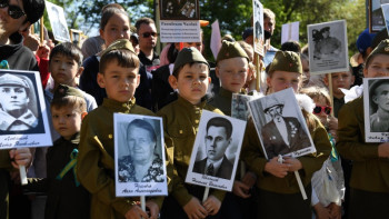 Фотография к новости: Жетісулықтар Жеңіс мерекесін атап өтті