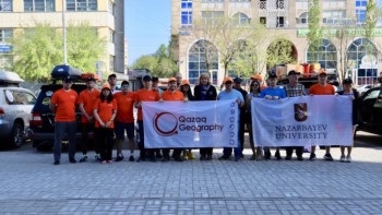 Фотография к новости: Бүгін елордадан «Арал – 2019» экспедиция құрамы жолға шықты