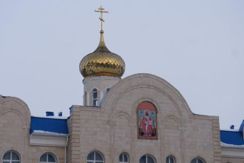 Фотография к новости: Нұр-Сұлтанда жаңа шіркеудің алғашқы тасы қаланды