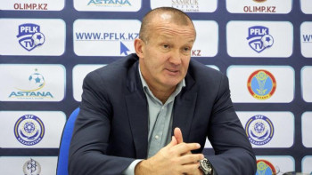 Фотография к новости: «Астана» бапкері жеңілістің себебін түсіндірді