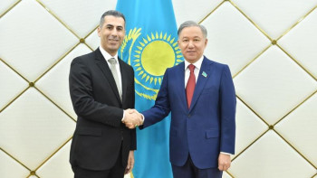 Фотография к новости: Нығматулин Ливан Республикасының елшісімен кездесті