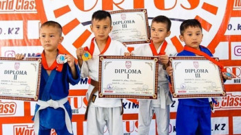 Фотография к новости: Дзюдодан республикалық турнирге 750 спортшы қатысты  ﻿