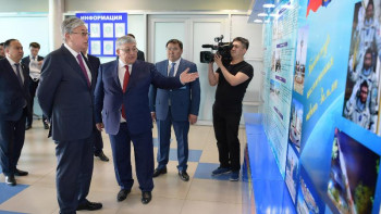 Фотография к новости: Тоқаев Байқоңыр қаласының даму барысымен танысты 