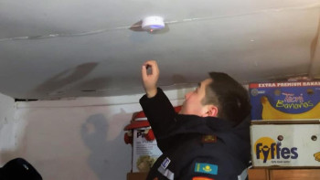 Фотография к новости: Елордада газ датчигінің арқасында 3 бала мен әйел газдан уланудан аман қалған