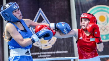 Фотография к новости: Әйелдер боксынан ел спартакиадасының алғашқы жарыс күні аяқталды