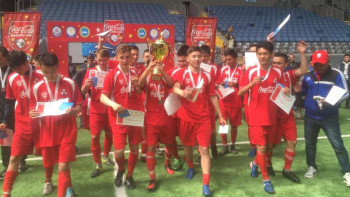 Фотография к новости: Жамбылдық футболшылар «Былғары доп» додасында топ жарды